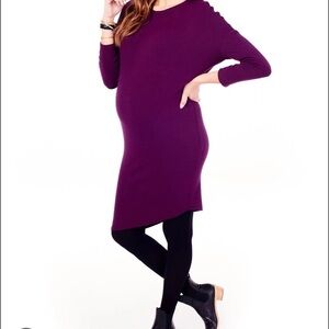 INGRID+ Isabel Long Sleeve Asymmetric Dress